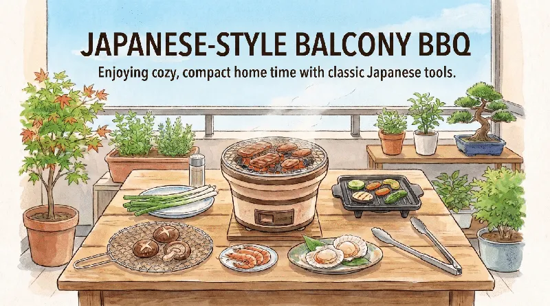 Guide to balcony BBQ tools — compact Japanese-made grills