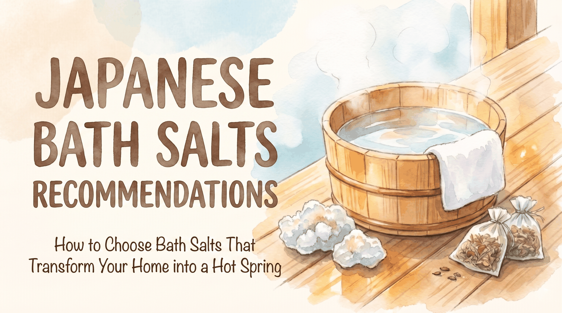 Japanese bath additives guide