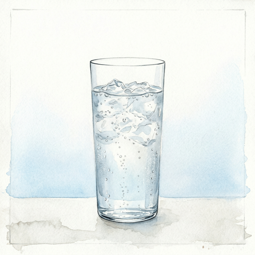 Thin-rimmed crystal glass (usuhari style) — delivers botanical aromas with maximum clarity