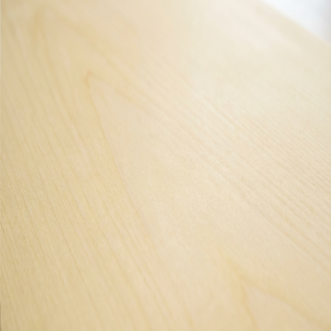 Surface grain of a Japanese ginkgo wood cutting board