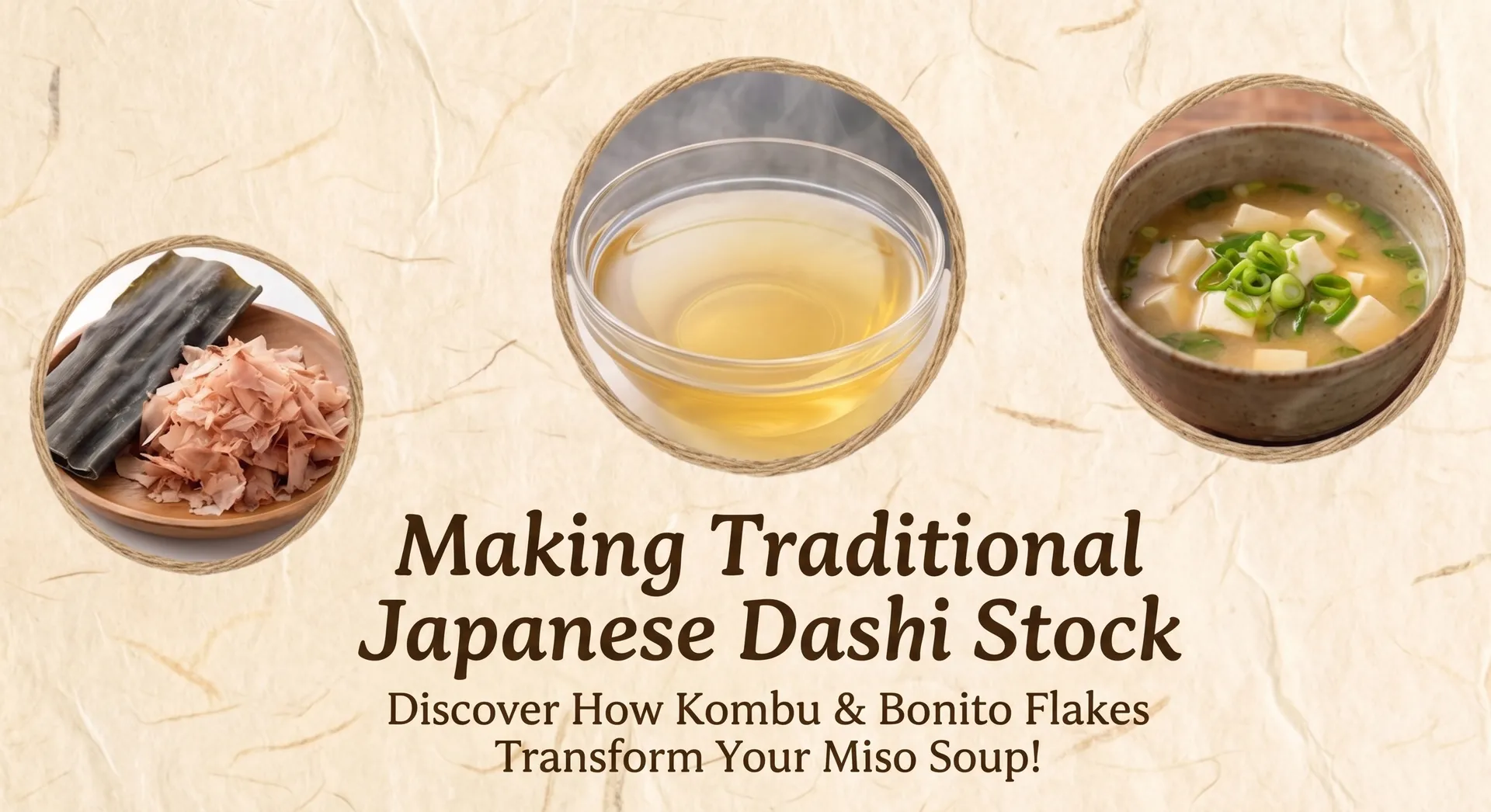 Guide to making Japanese dashi
