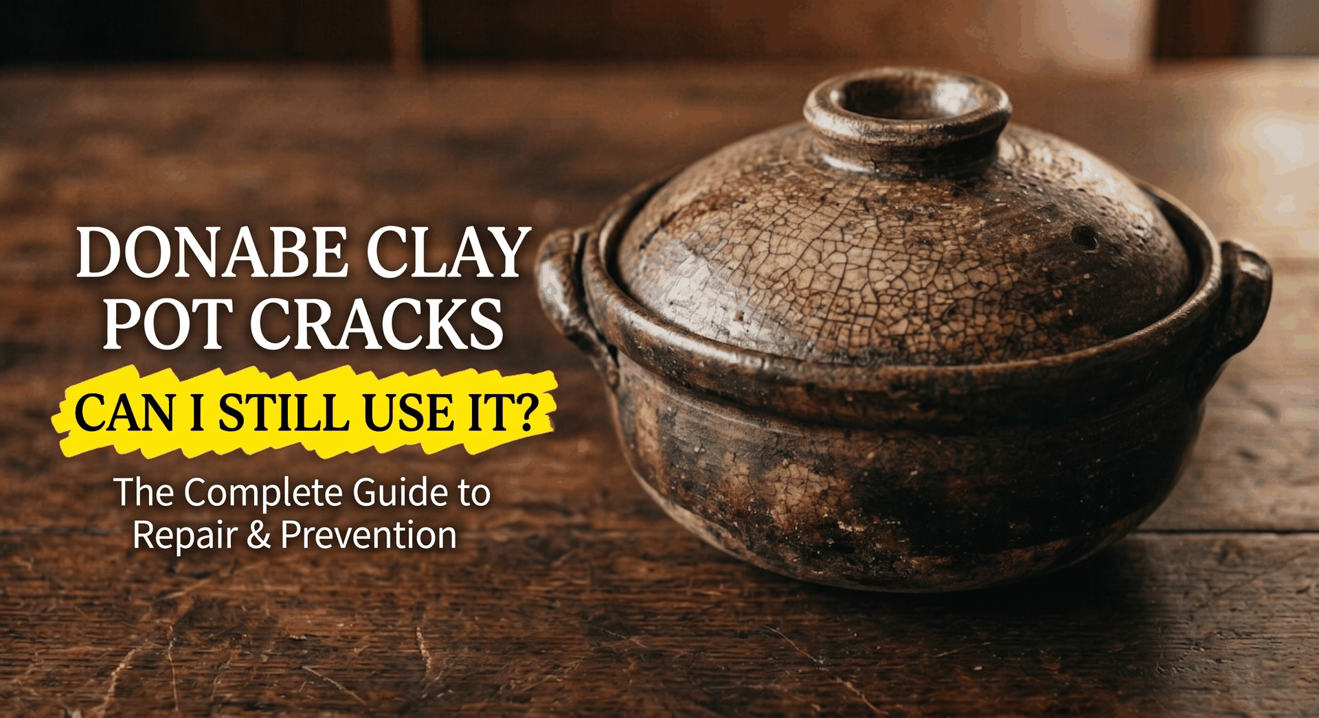 Donabe clay pot care guide