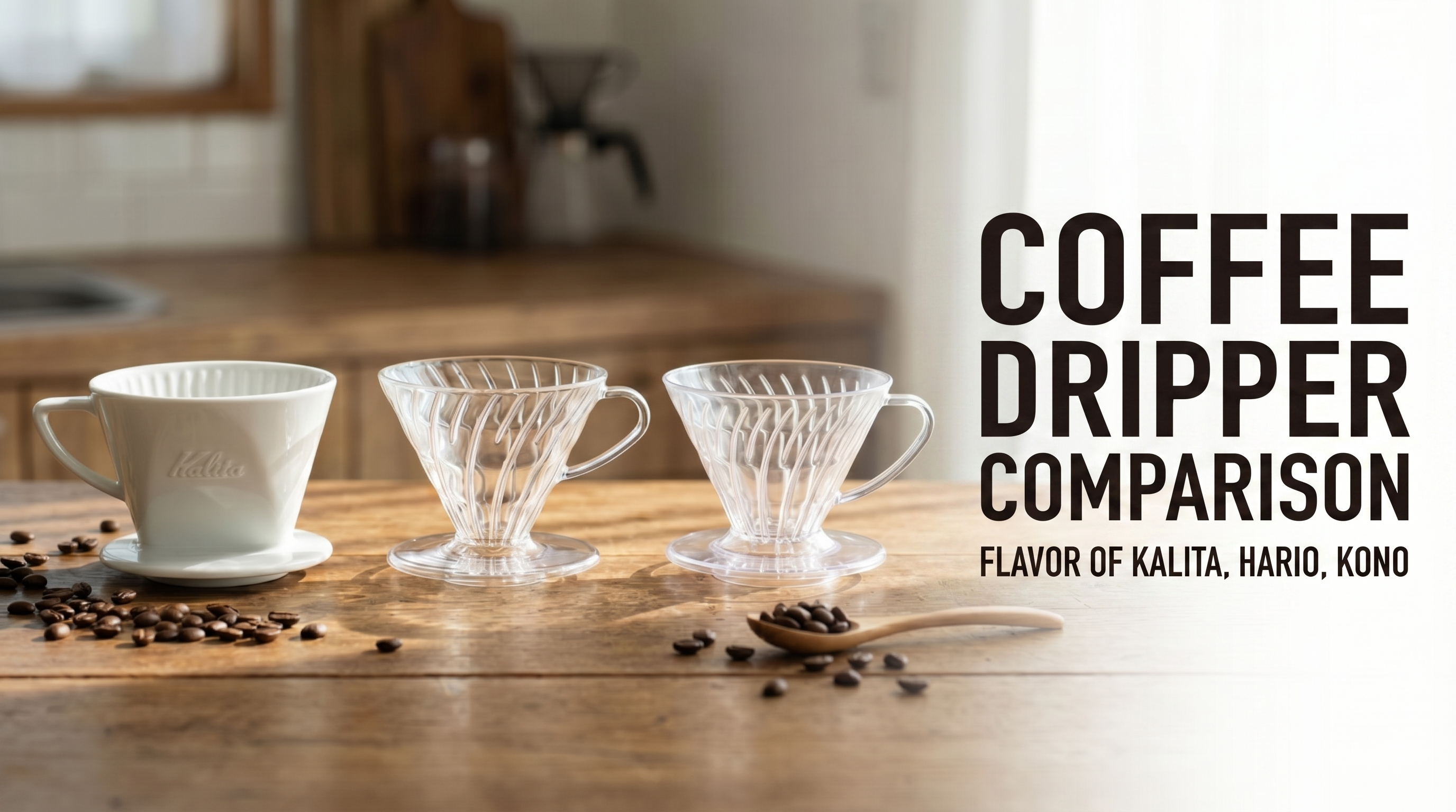 Japanese coffee dripper guide — ceramic and copper pour-over drippers