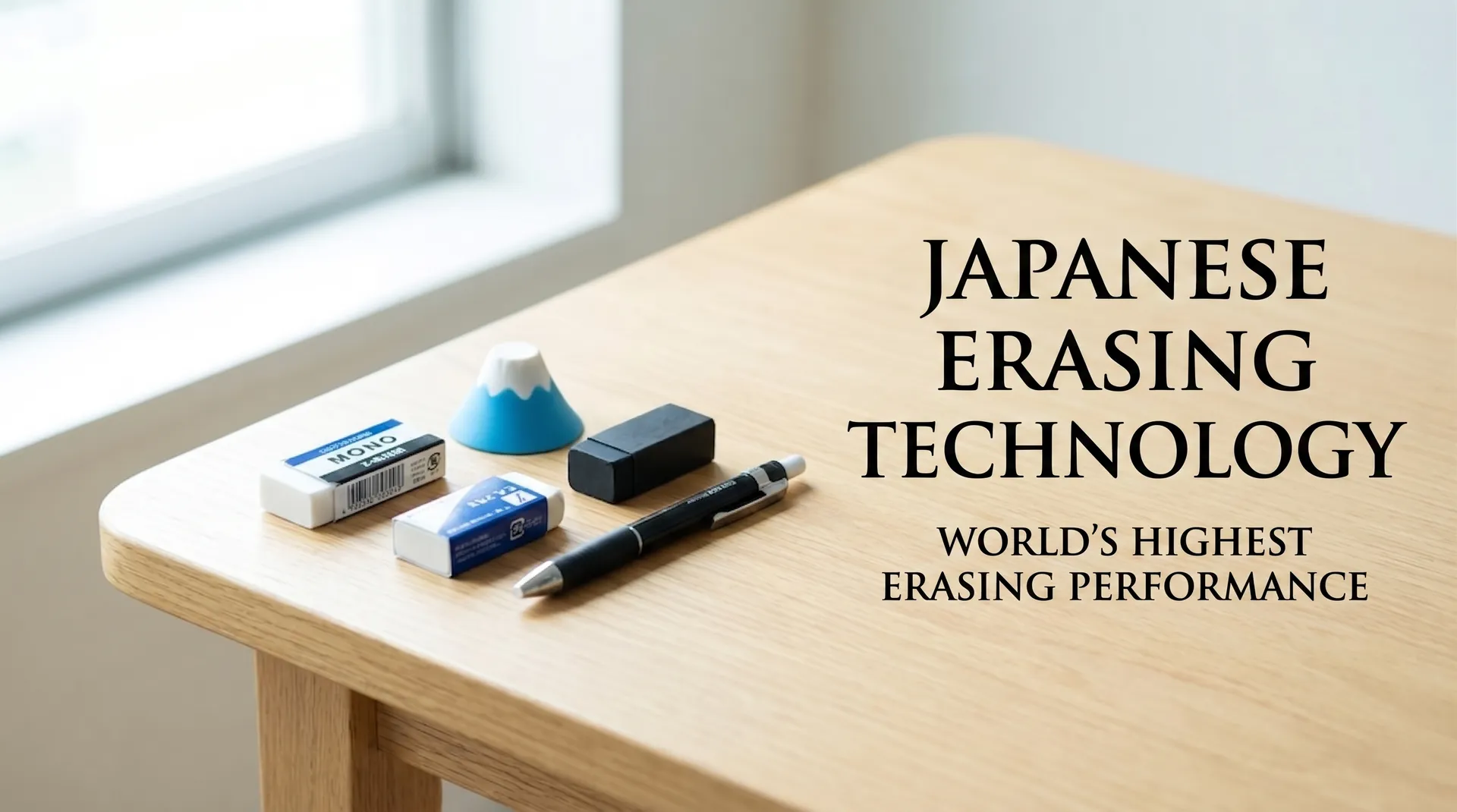 Japanese Erasers That Erase Without Tearing
