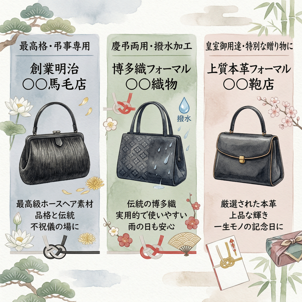 IWASA, Hamano and Tokyo Soeur brand positioning in the Japanese formal bag market