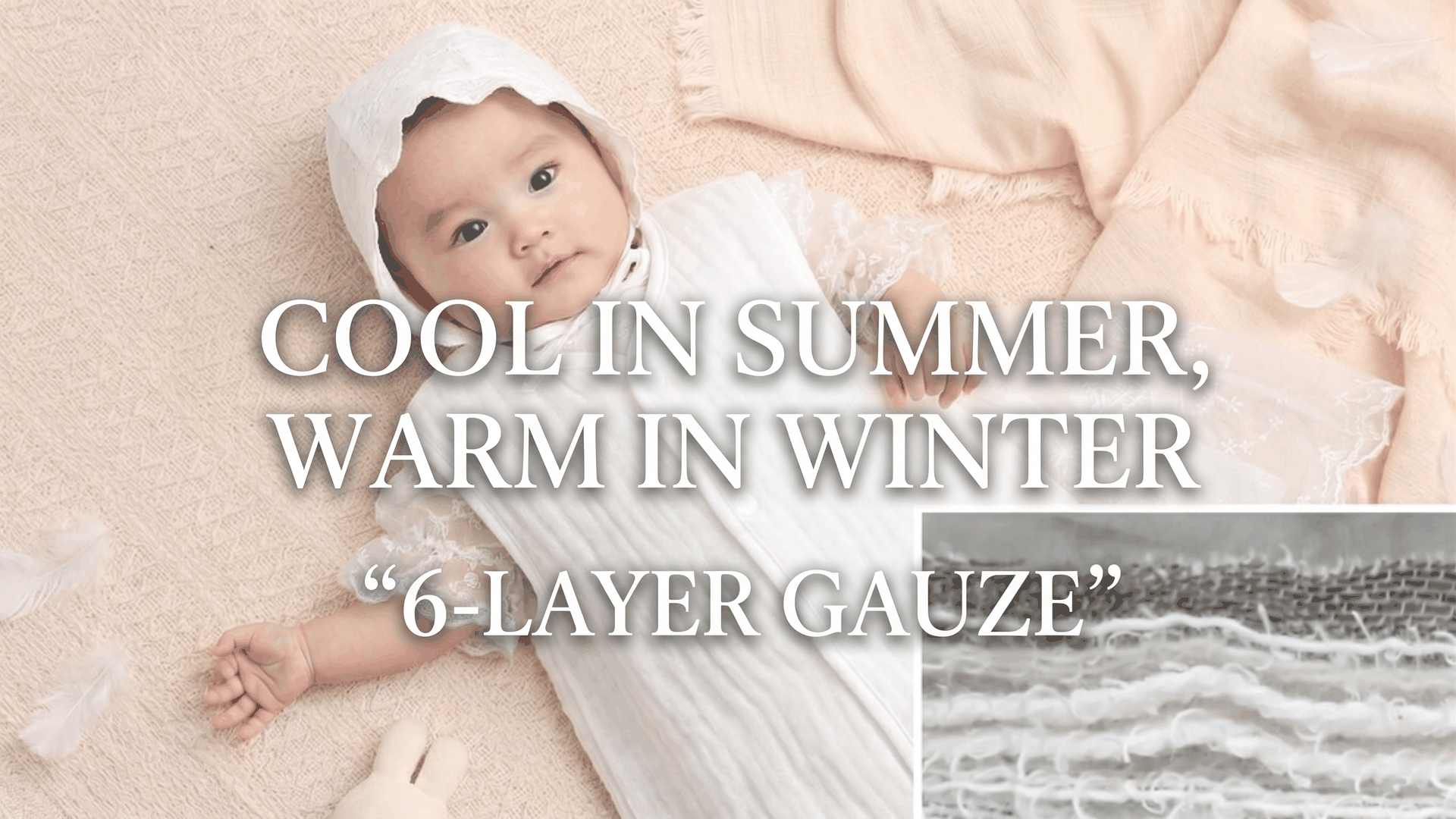 Japanese 6-layer gauze baby items guide