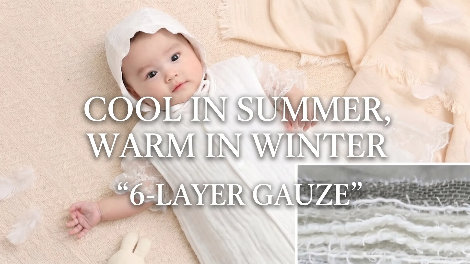 Japanese 6-layer gauze baby items guide
