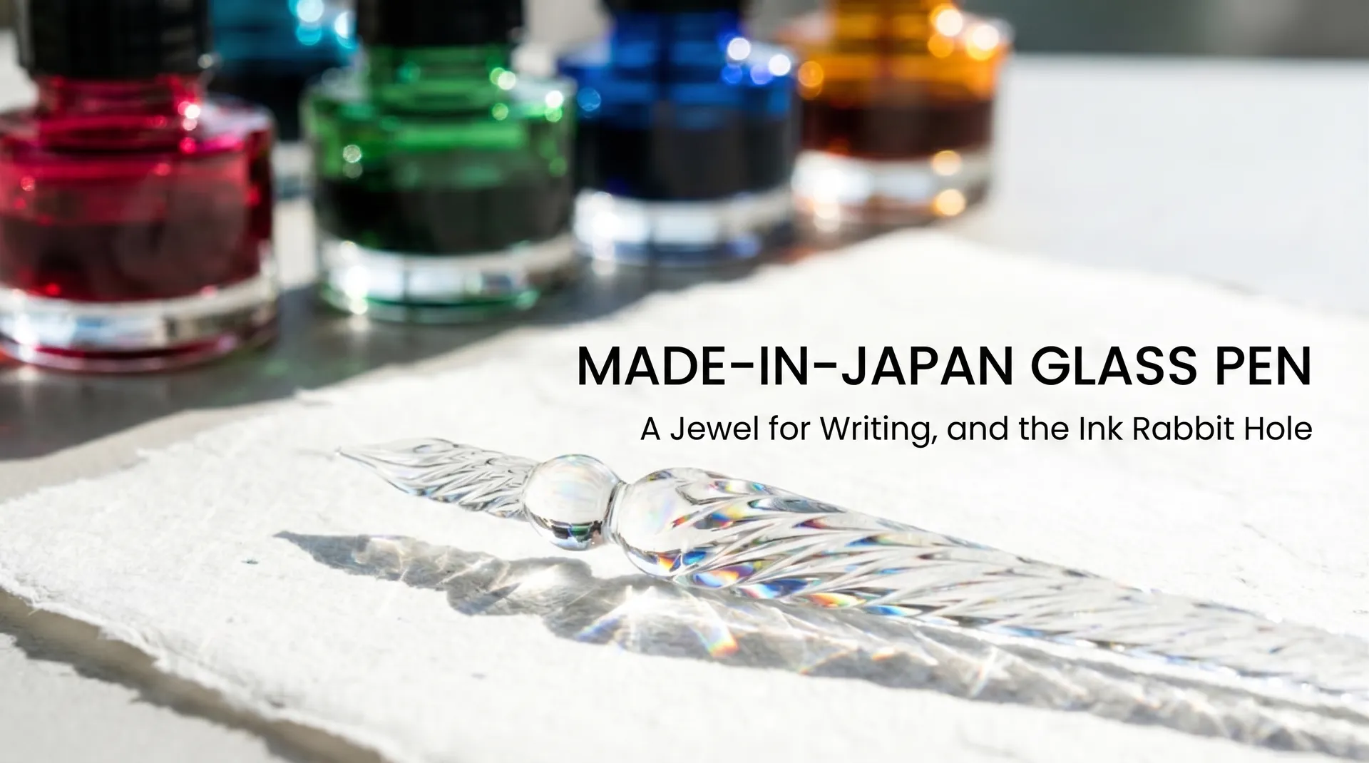 Guide to Japanese glass pens