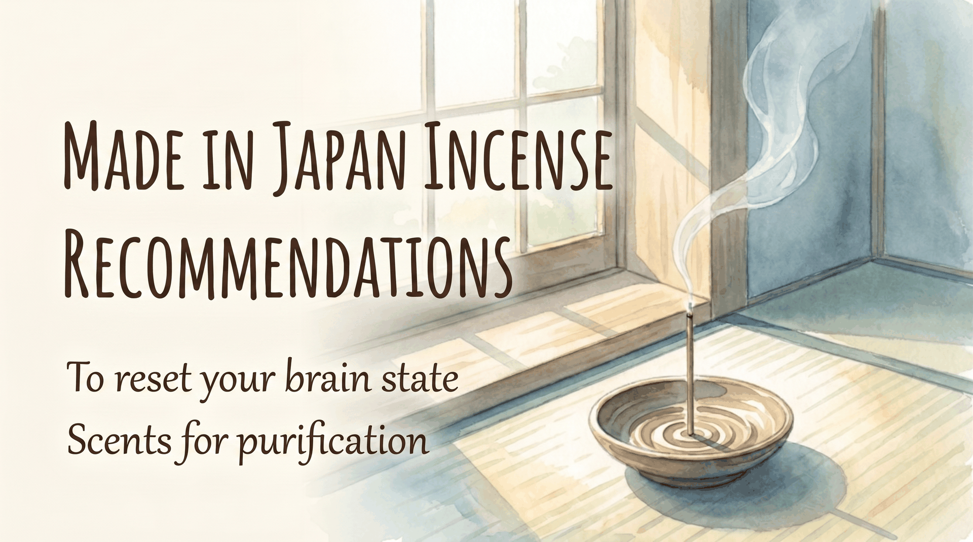 Japanese incense guide