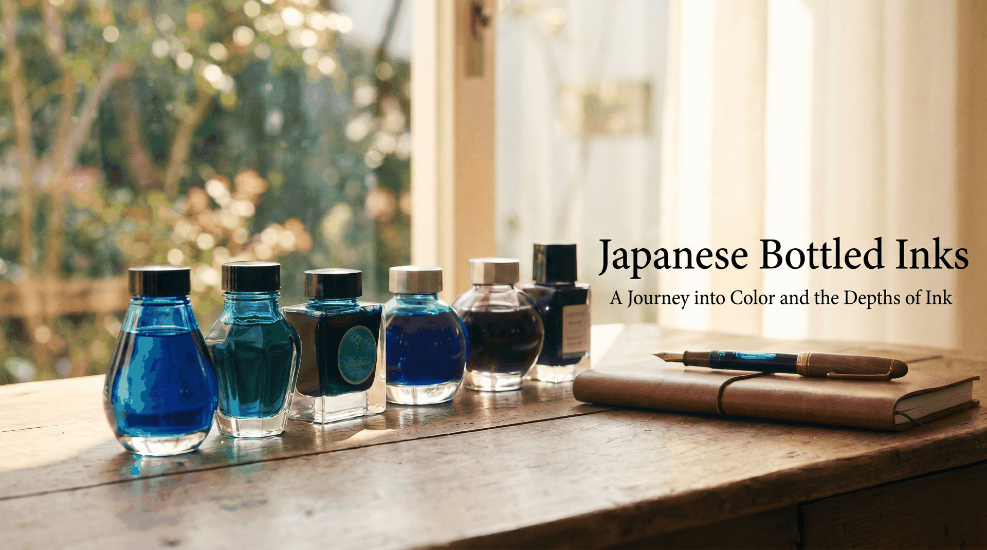 Japanese fountain pen ink guide