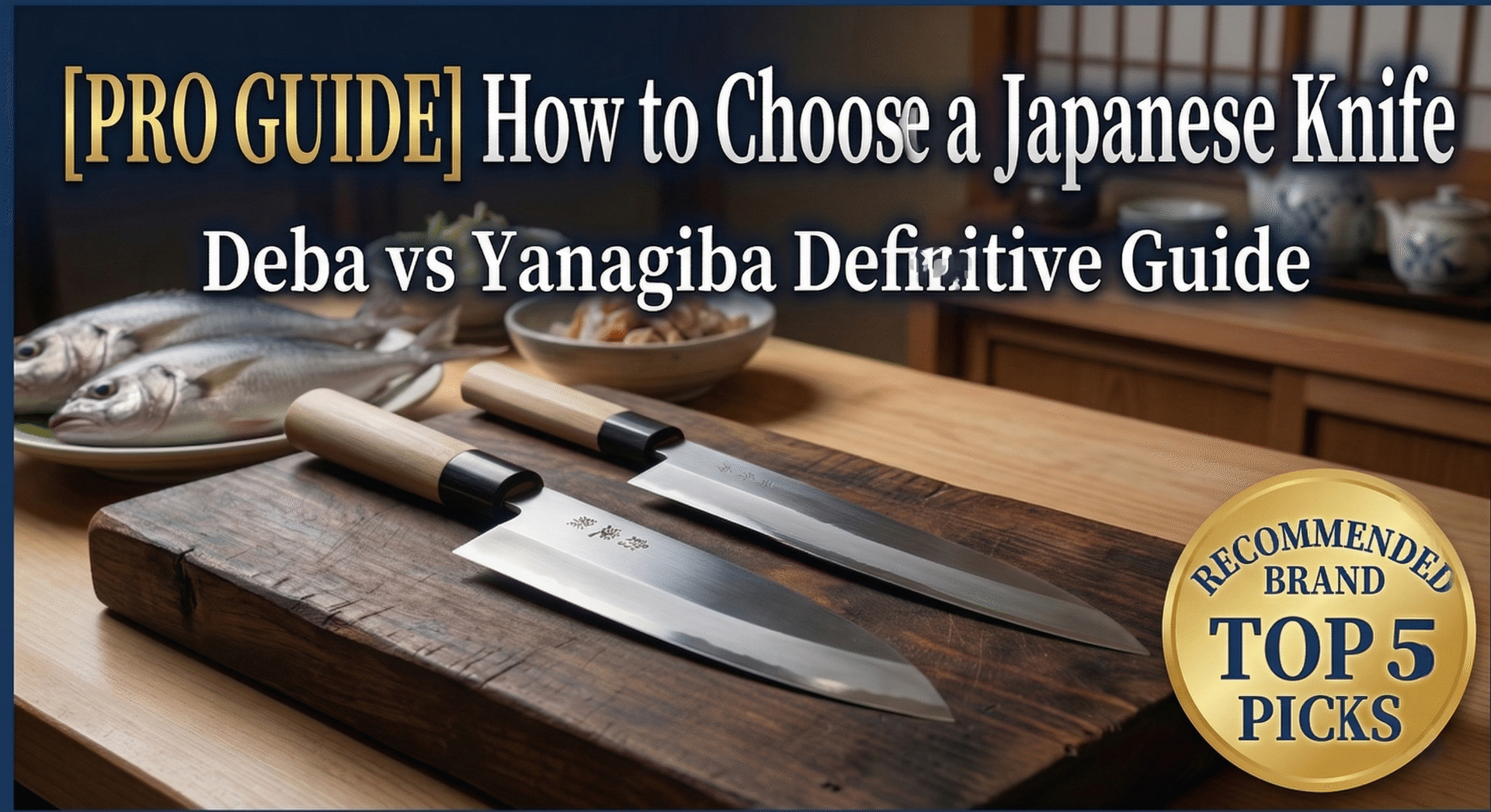 Deba and yanagiba specialist knife guide
