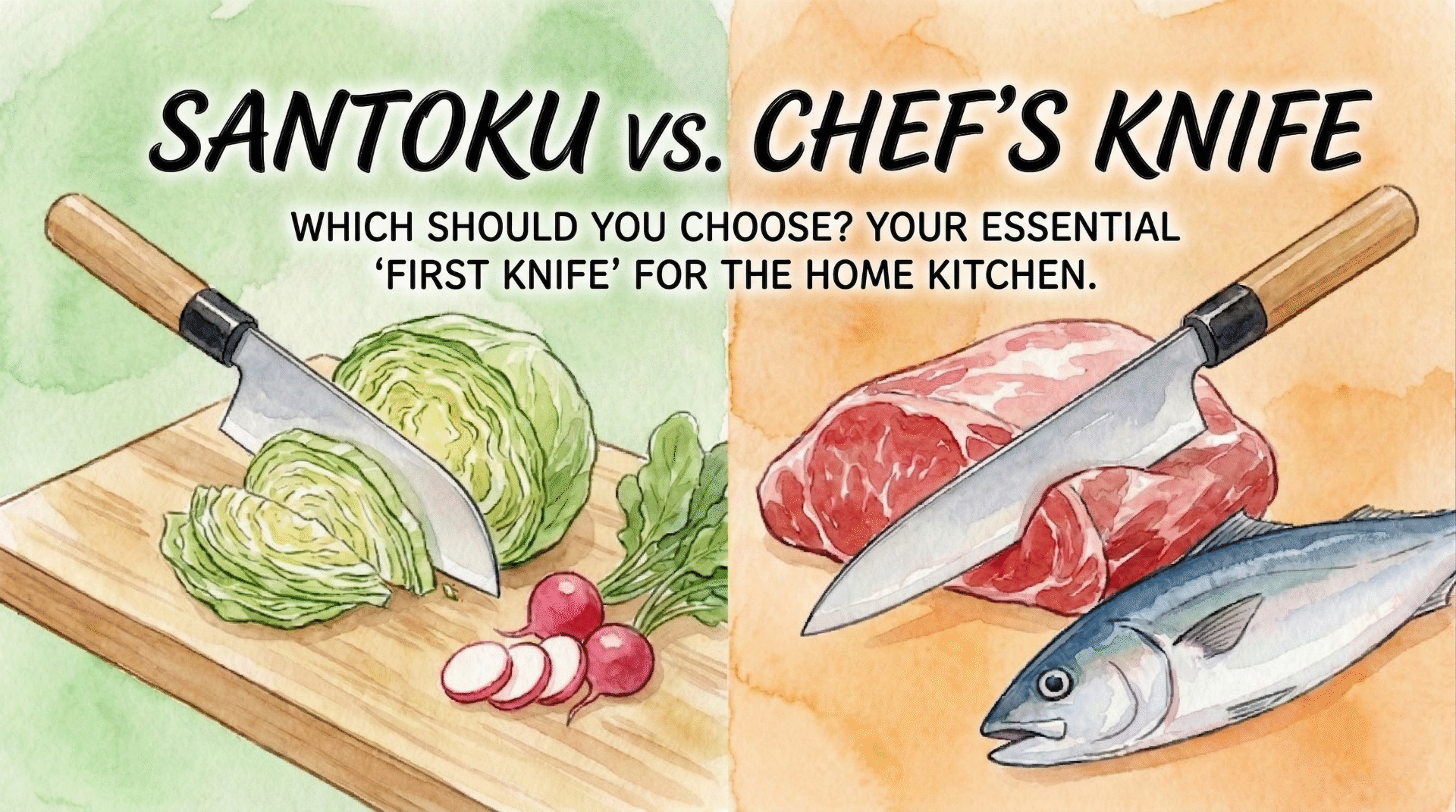 Santoku vs Gyuto comparison guide