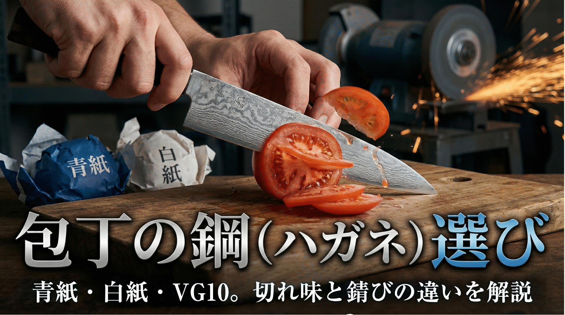 Japanese knife steel guide VG10 SG2 carbon steel comparison