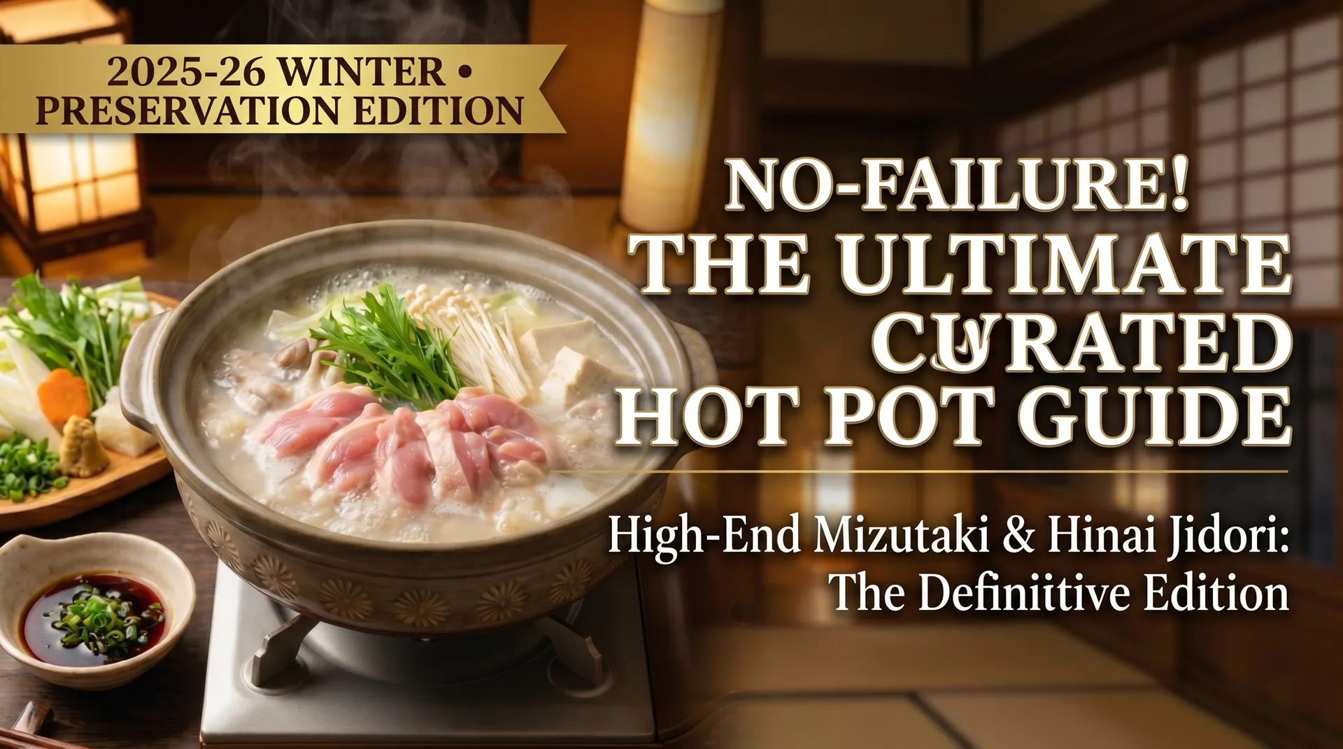 Guide to Japanese hot pot sets