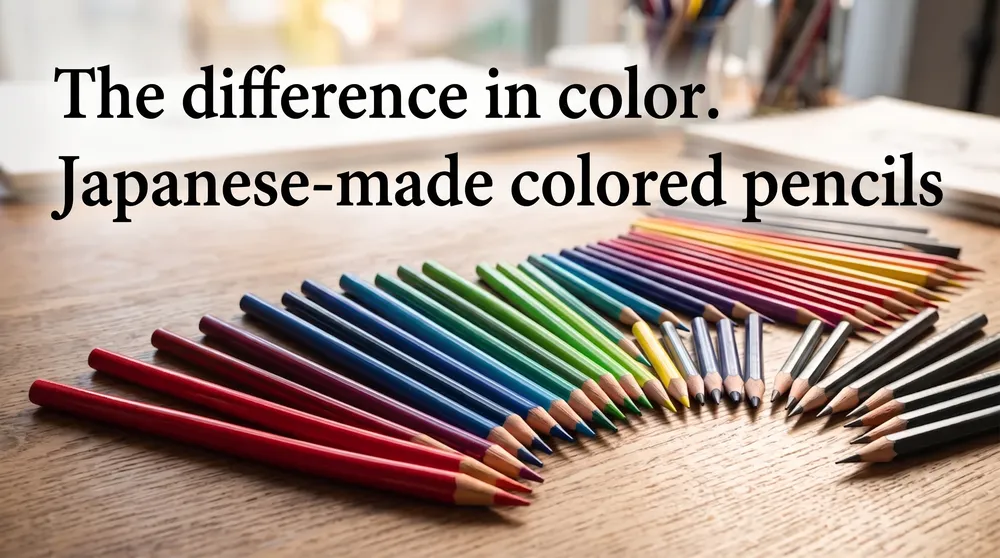 Guide to Japanese pencils and colored pencils