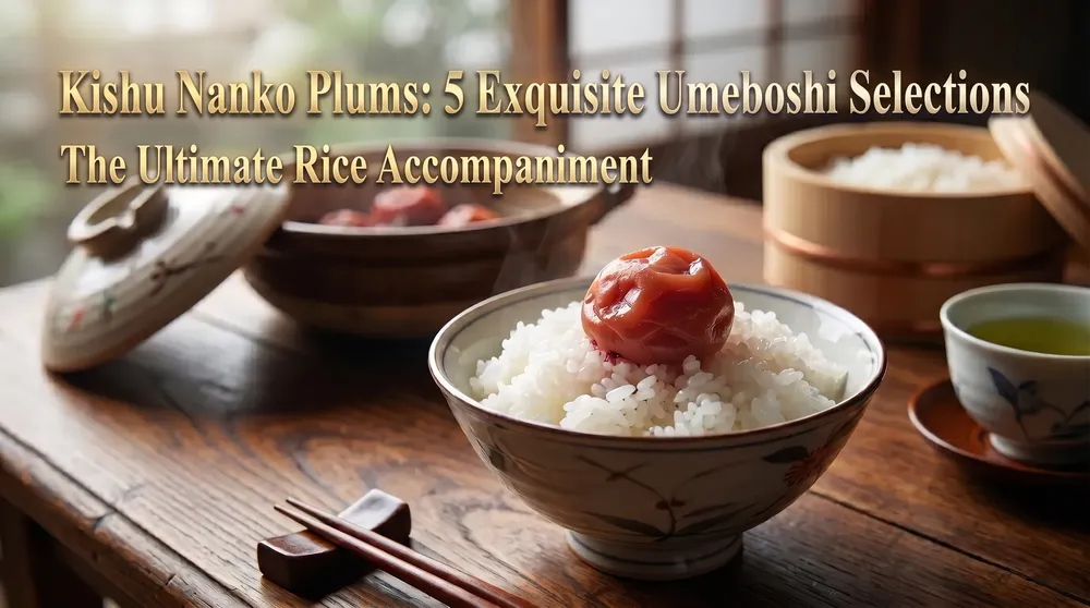 Guide to premium Japanese umeboshi