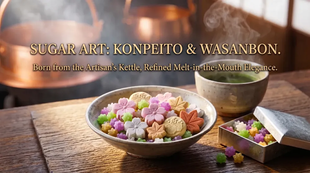 Guide to konpeito and wasanbon