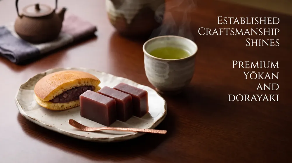Guide to yokan and dorayaki