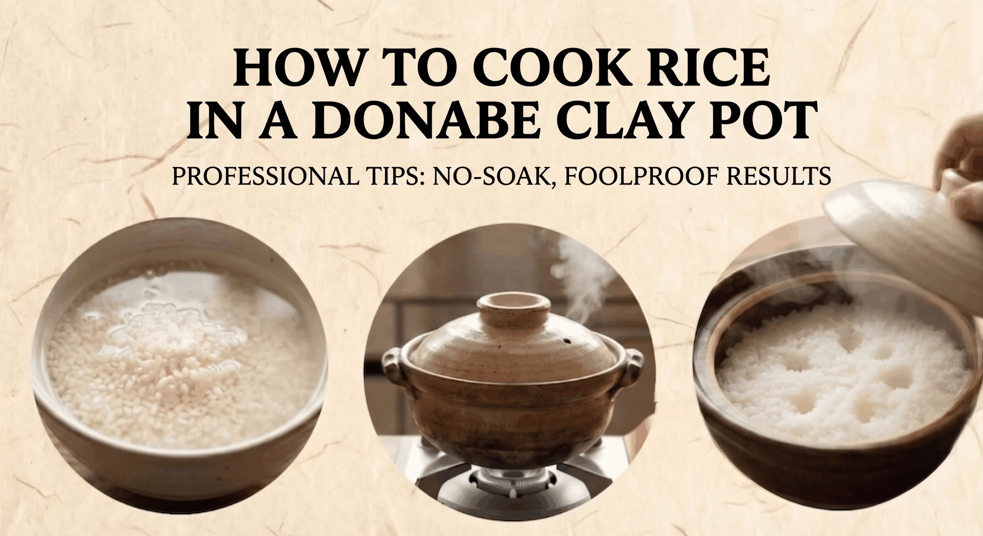 Donabe rice cooking guide thumbnail