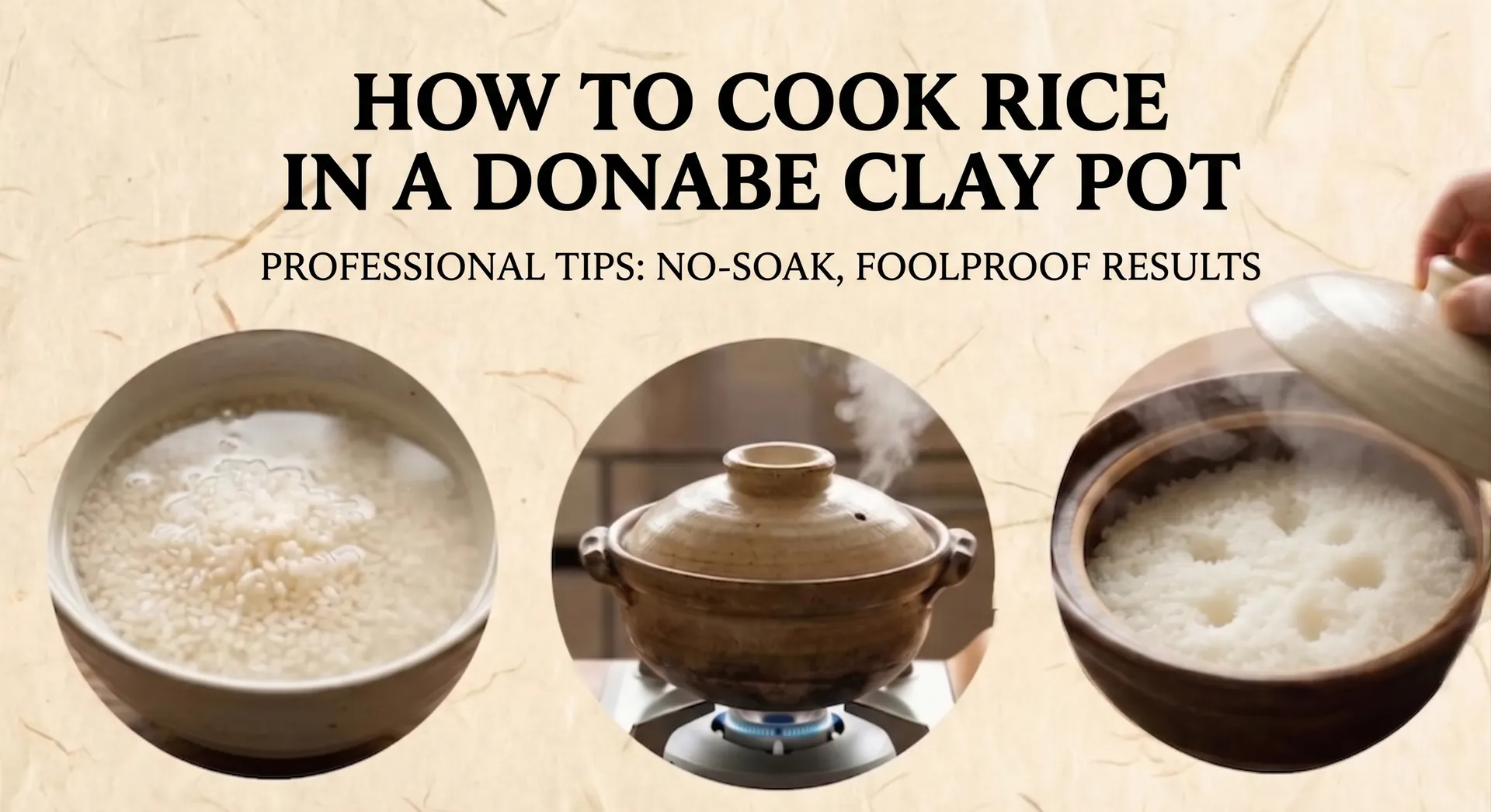Donabe rice cooking guide thumbnail