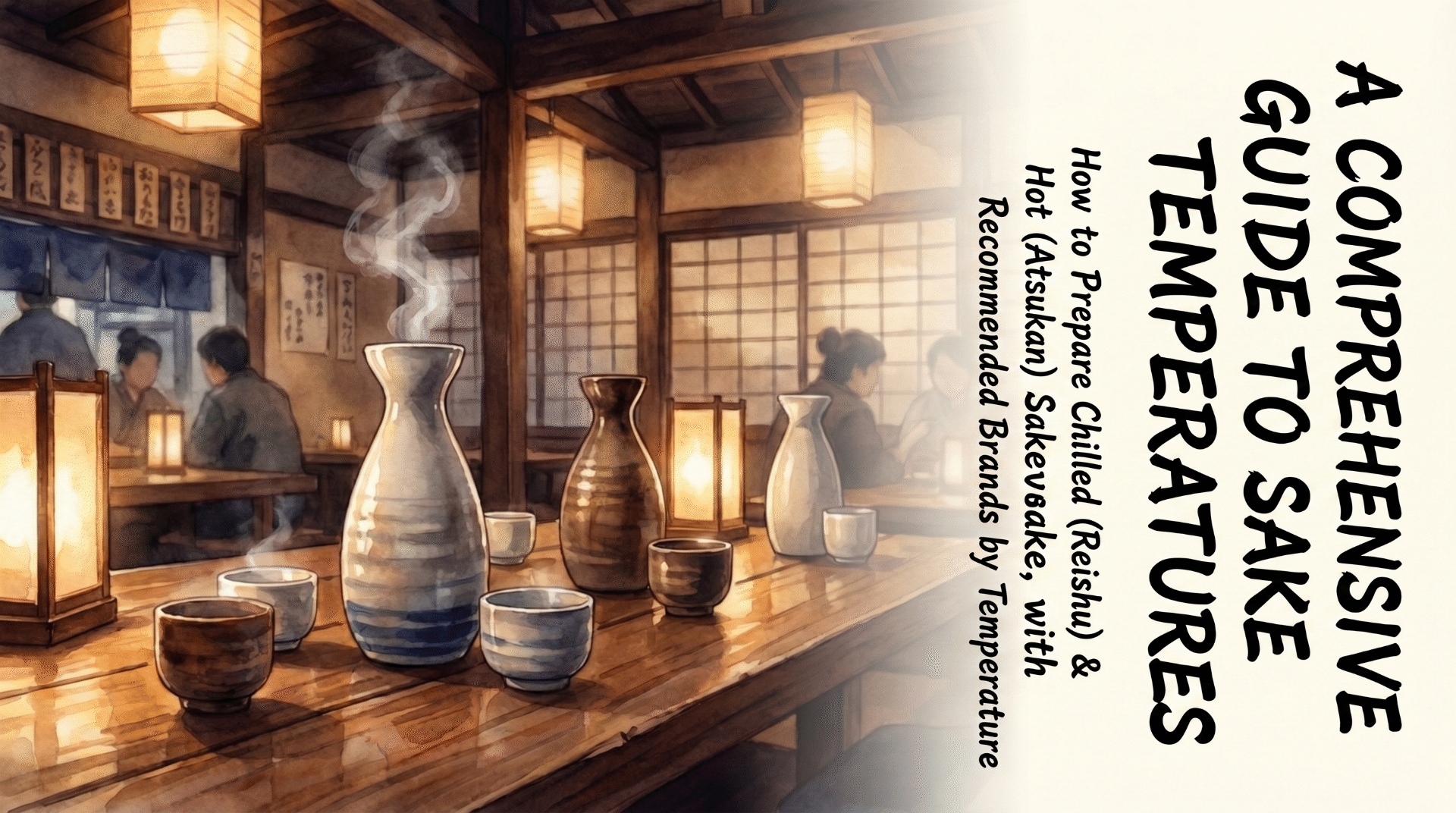 Sake serving temperature guide