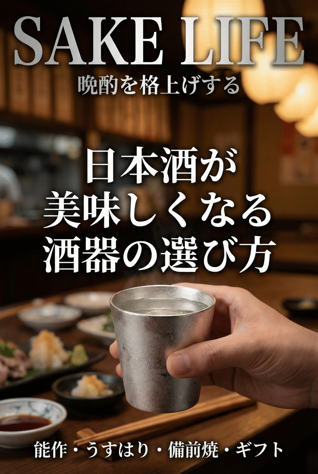 Japanese sake cup guide article thumbnail