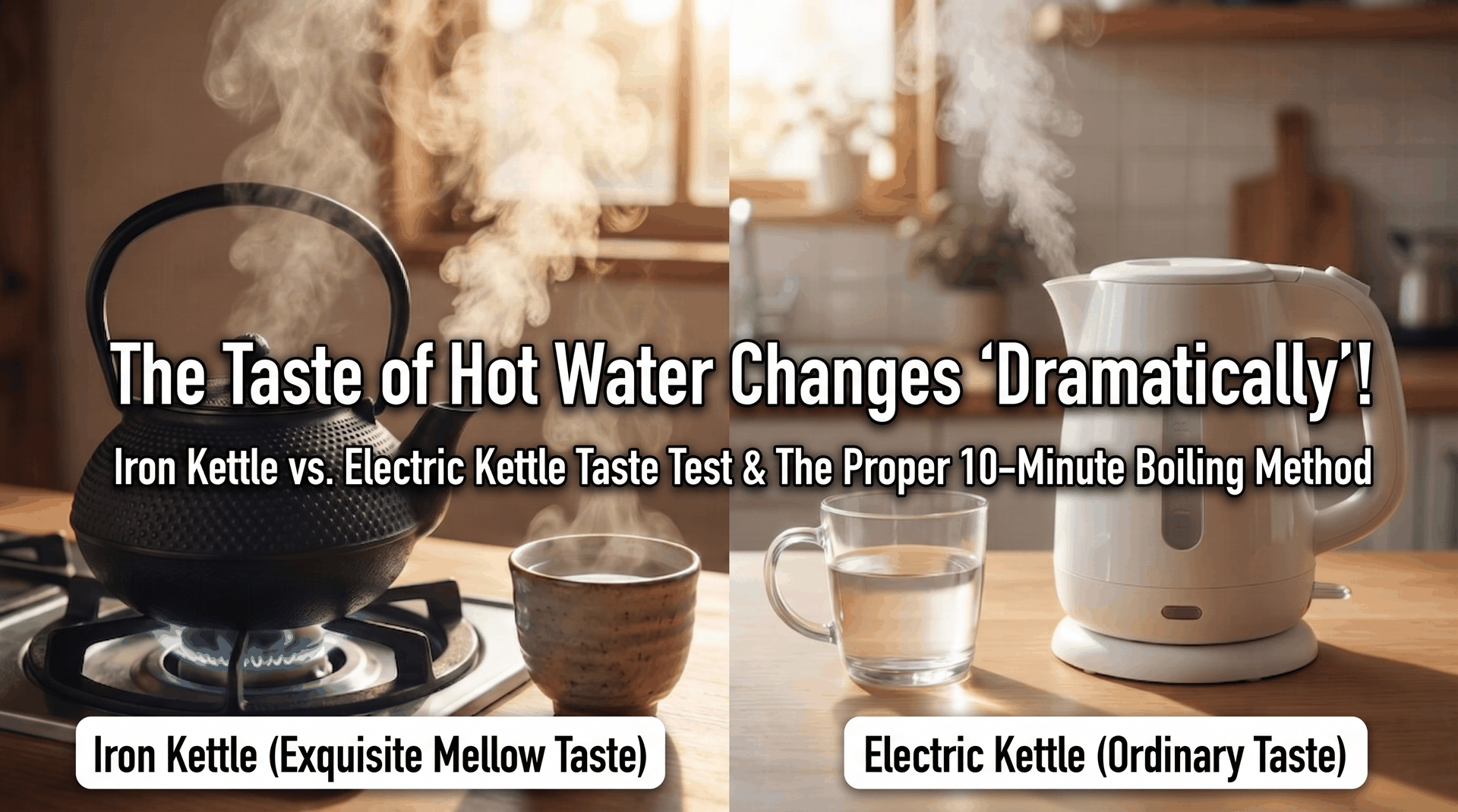 Sayu (plain hot water) brewing comparison guide thumbnail