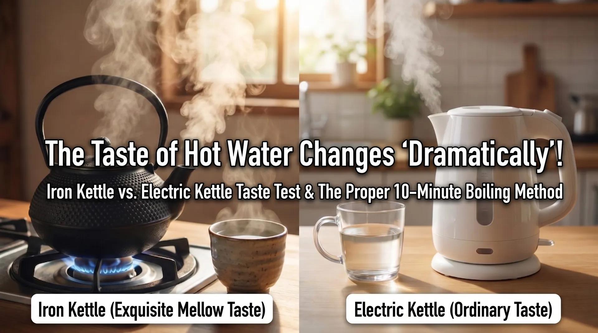 Sayu (plain hot water) brewing comparison guide thumbnail
