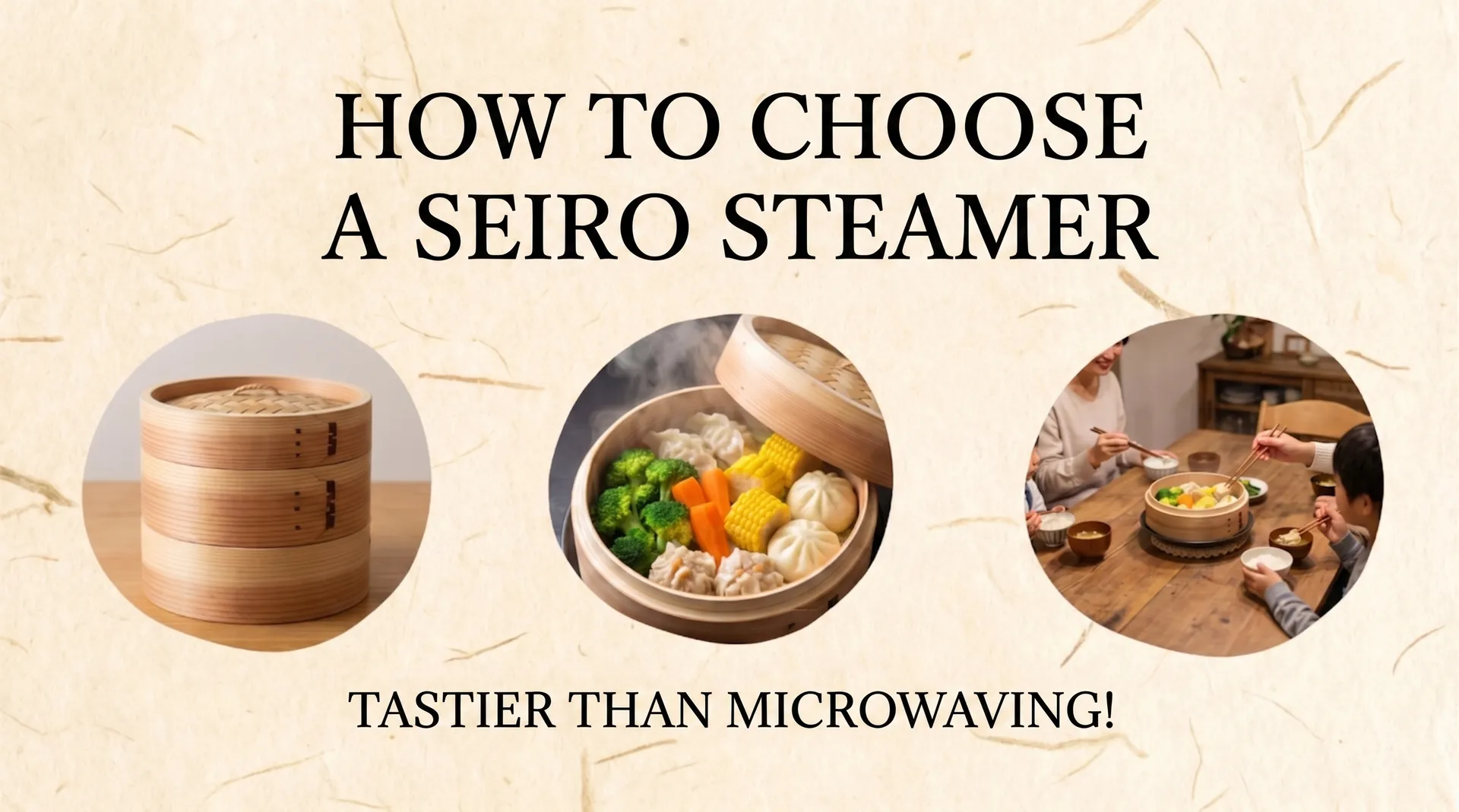 Japanese bamboo steamer guide