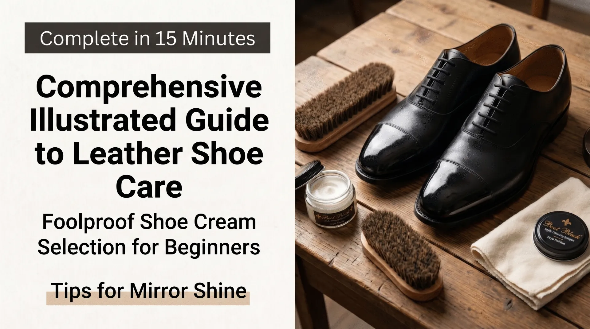 Leather shoe care guide thumbnail