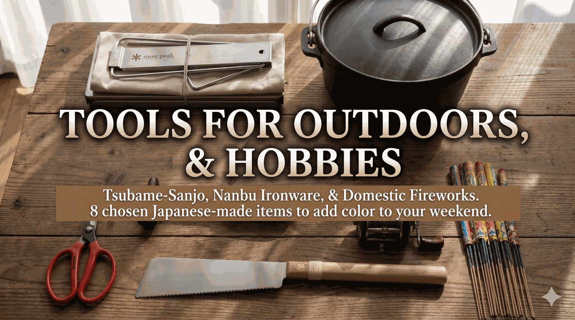 Outdoor and hobby tools collection thumbnail