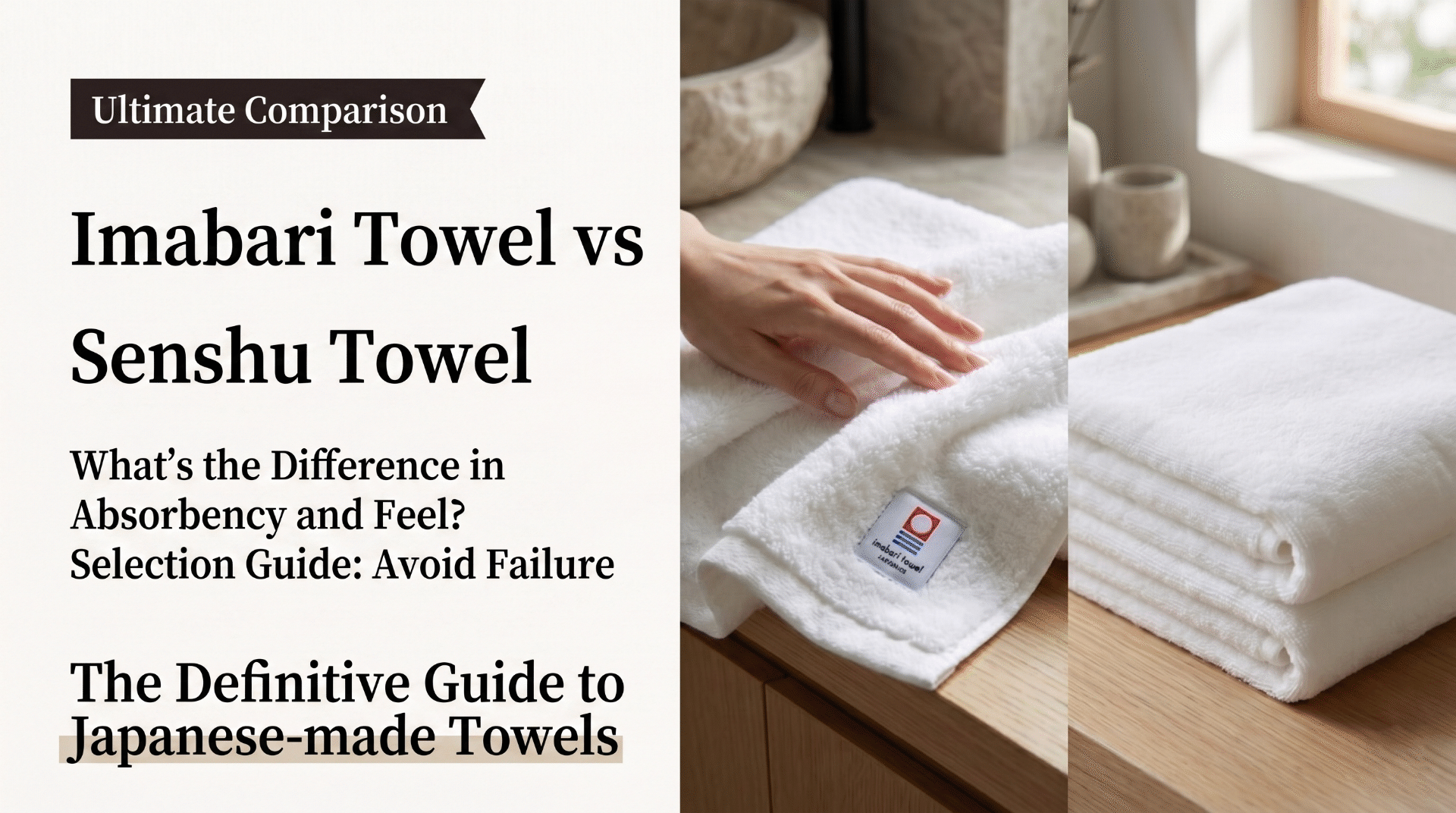 Imabari vs Senshu towel comparison guide