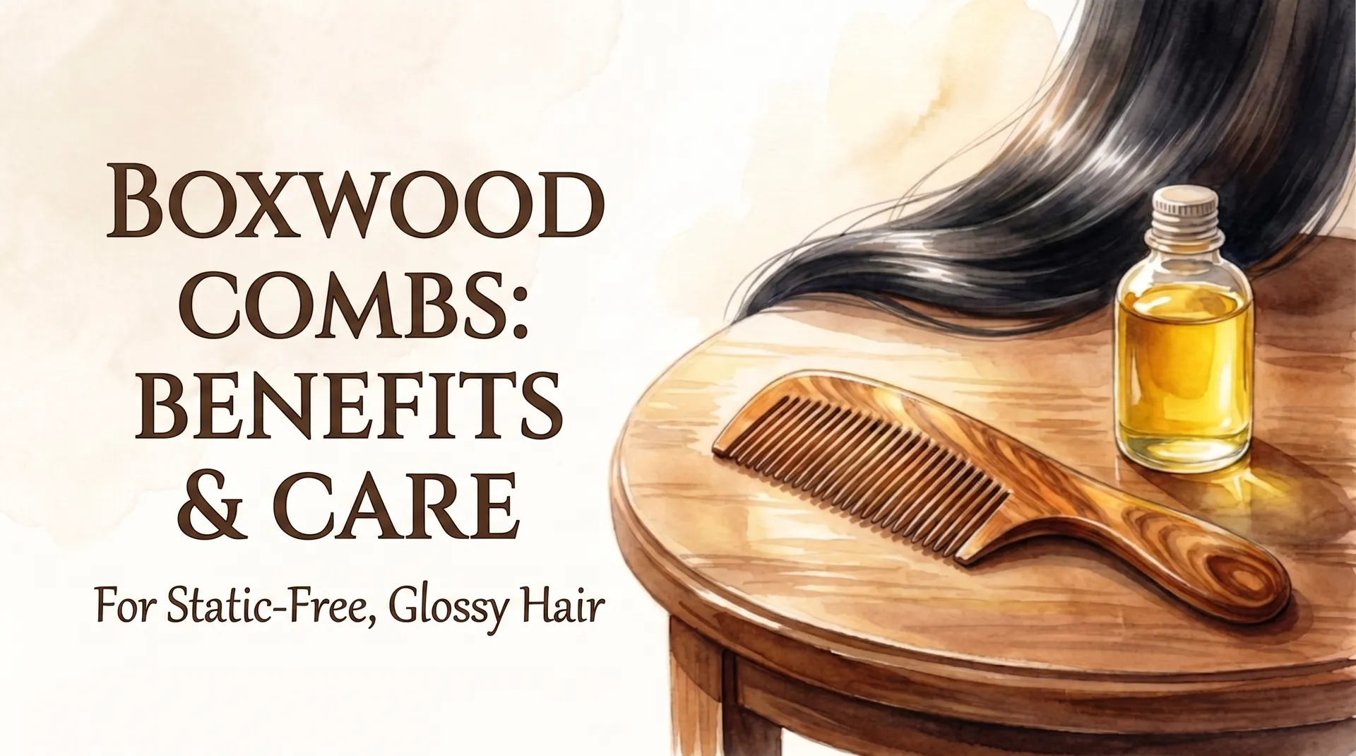 Guide to Japanese boxwood combs