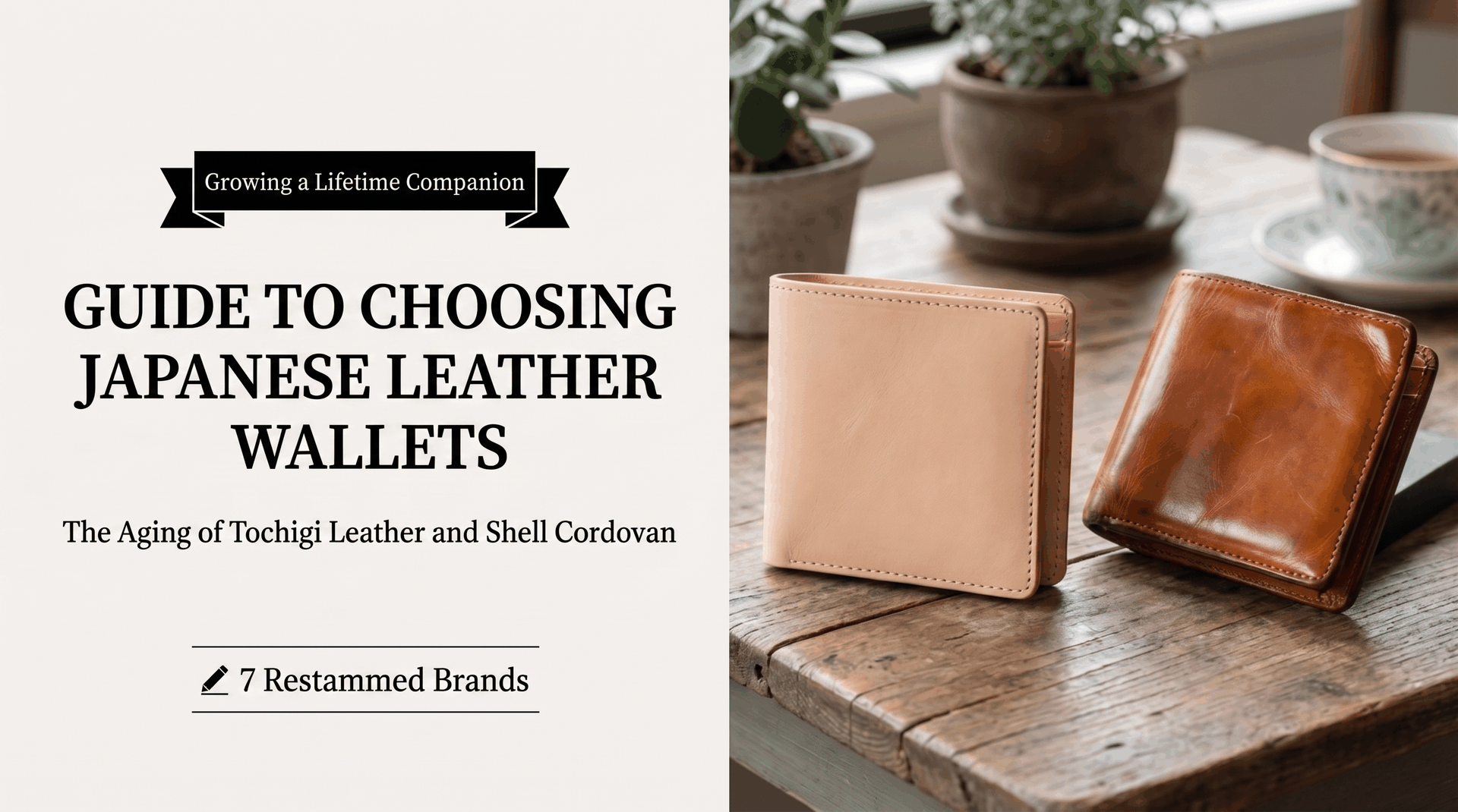 Japanese leather wallet brands guide