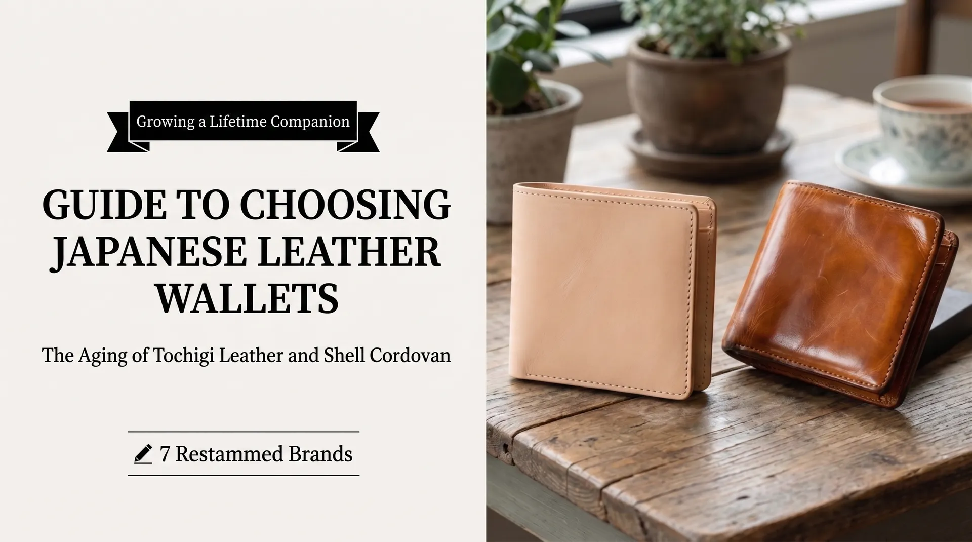 Guide to Japanese leather wallets