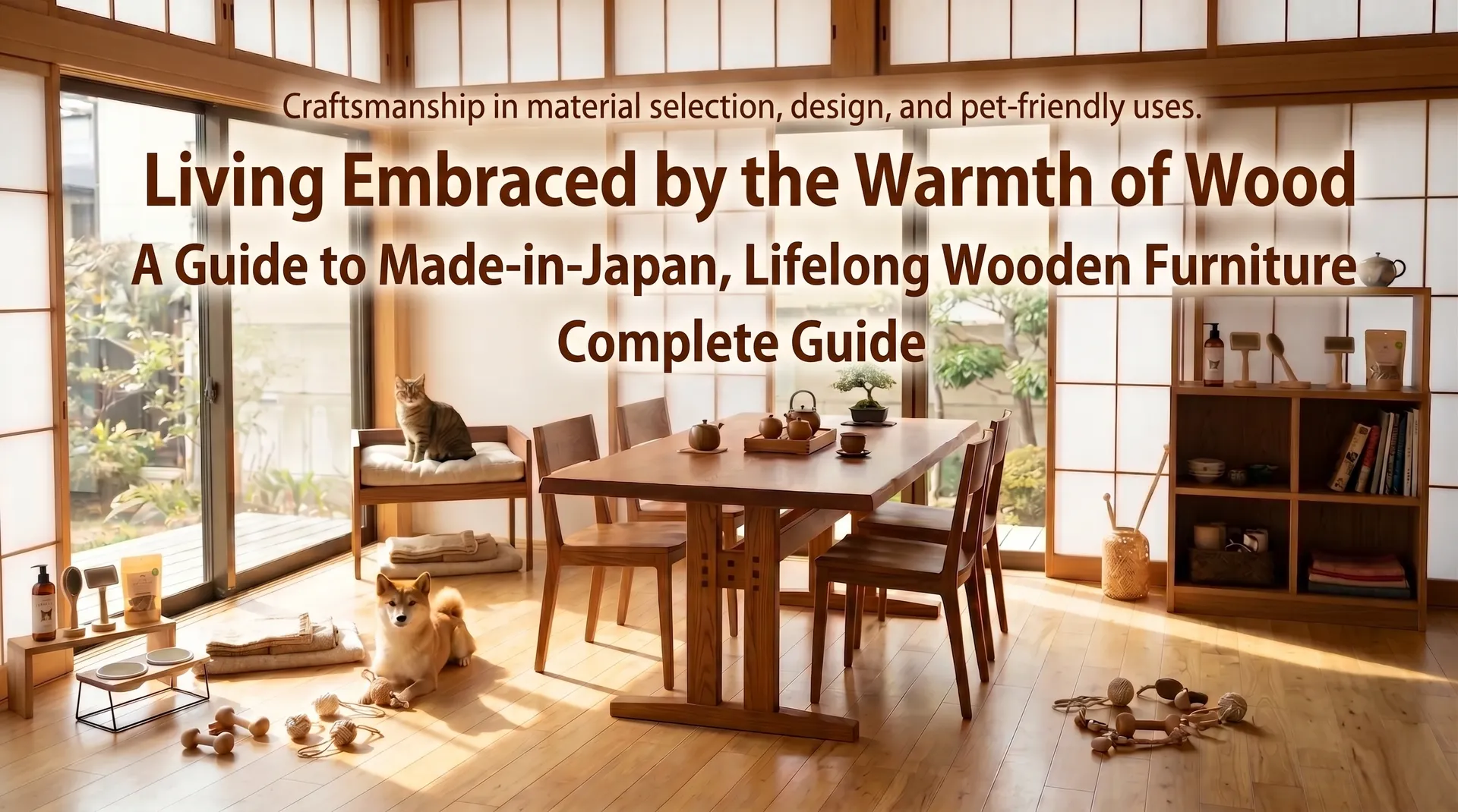 Guide to Japanese wooden furniture