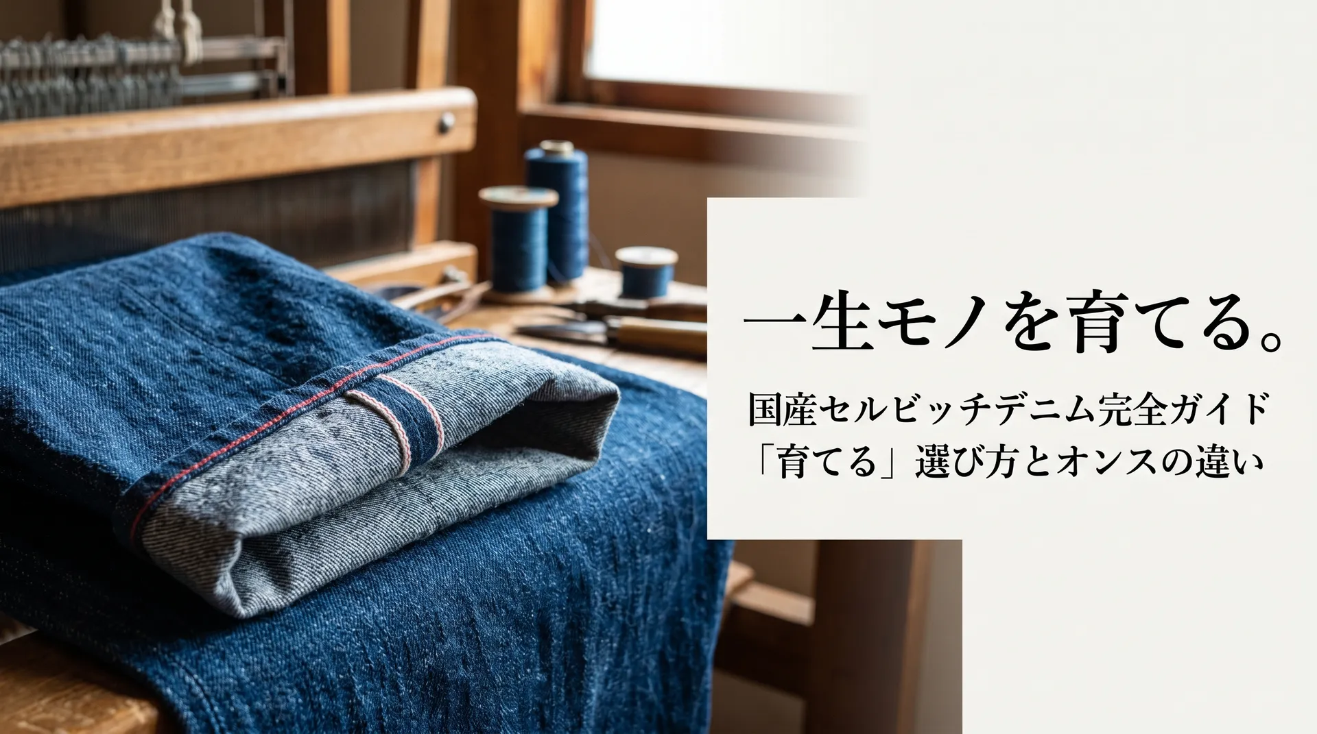 Guide to Japanese selvedge denim