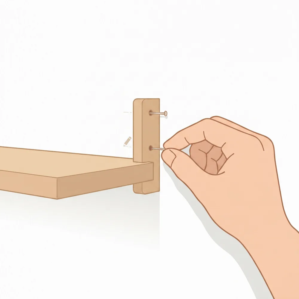 Wall-mounting a modern kamidana above eye level on an apartment wall