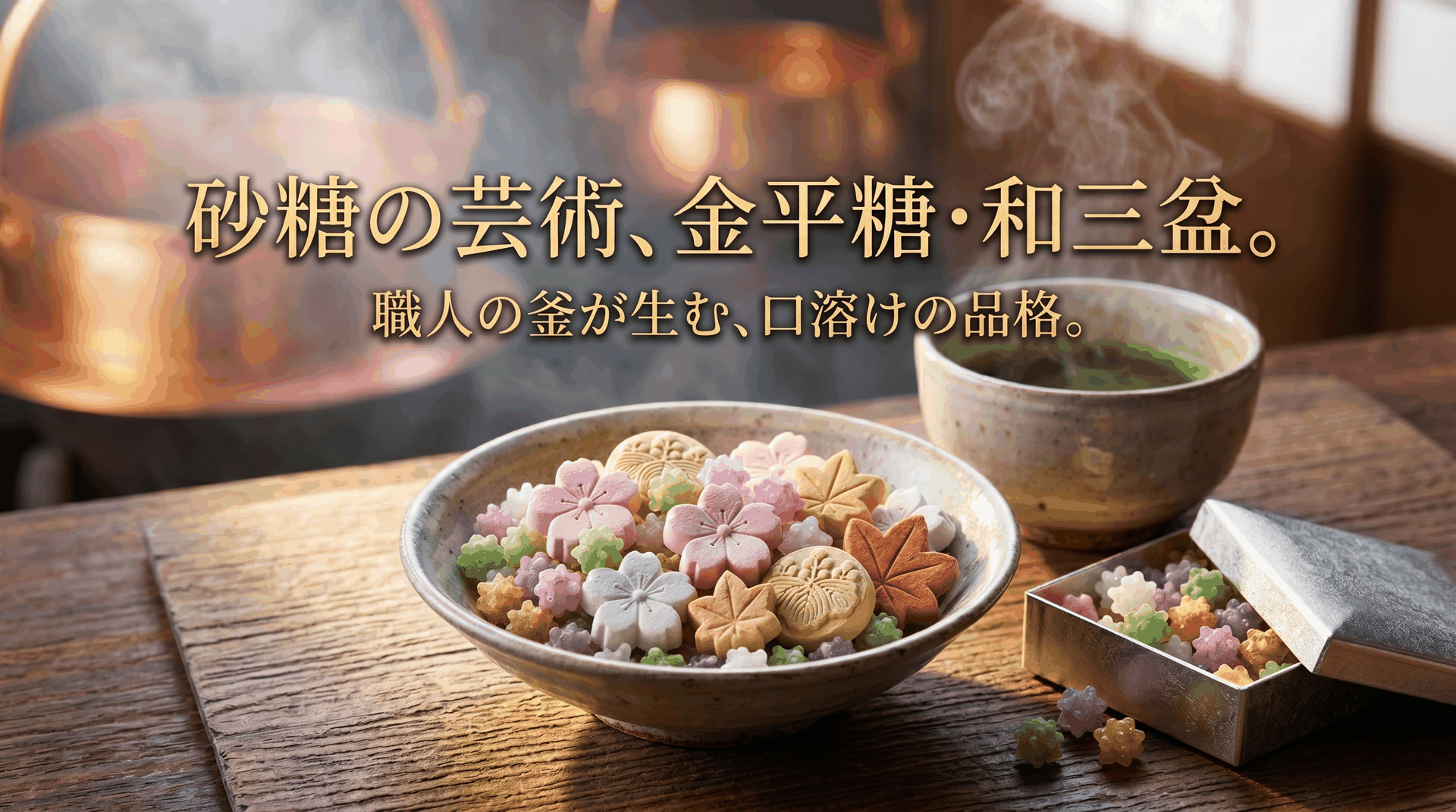 Guide to premium Japanese konpeito and wasanbon