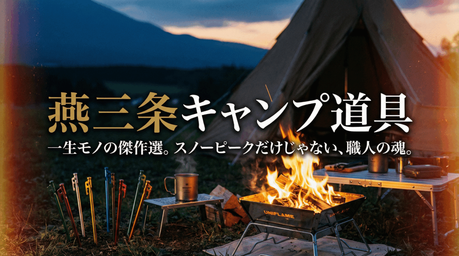 Tsubame-Sanjo camp cookware guide