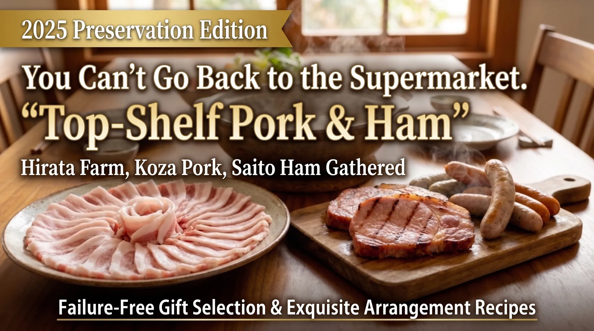 Japanese Brand Pork & Ham Guide: Hiraboku, Kouza Ham & Saito Ham – MADE ...