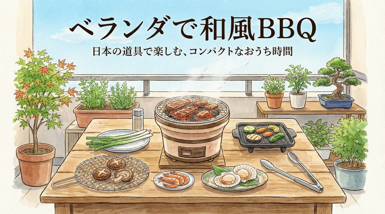 ベランダBBQの道具｜日本製のコンパクトな和のグリルおすすめ集