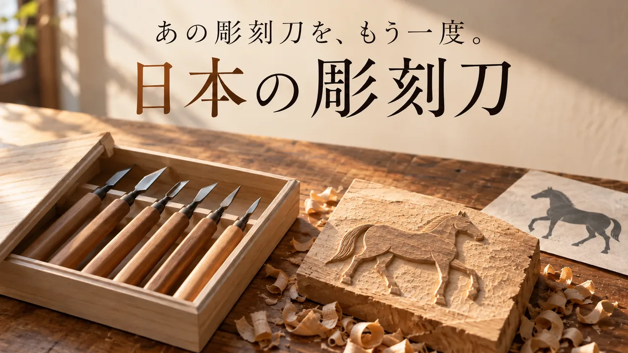 彫刻刀ガイド