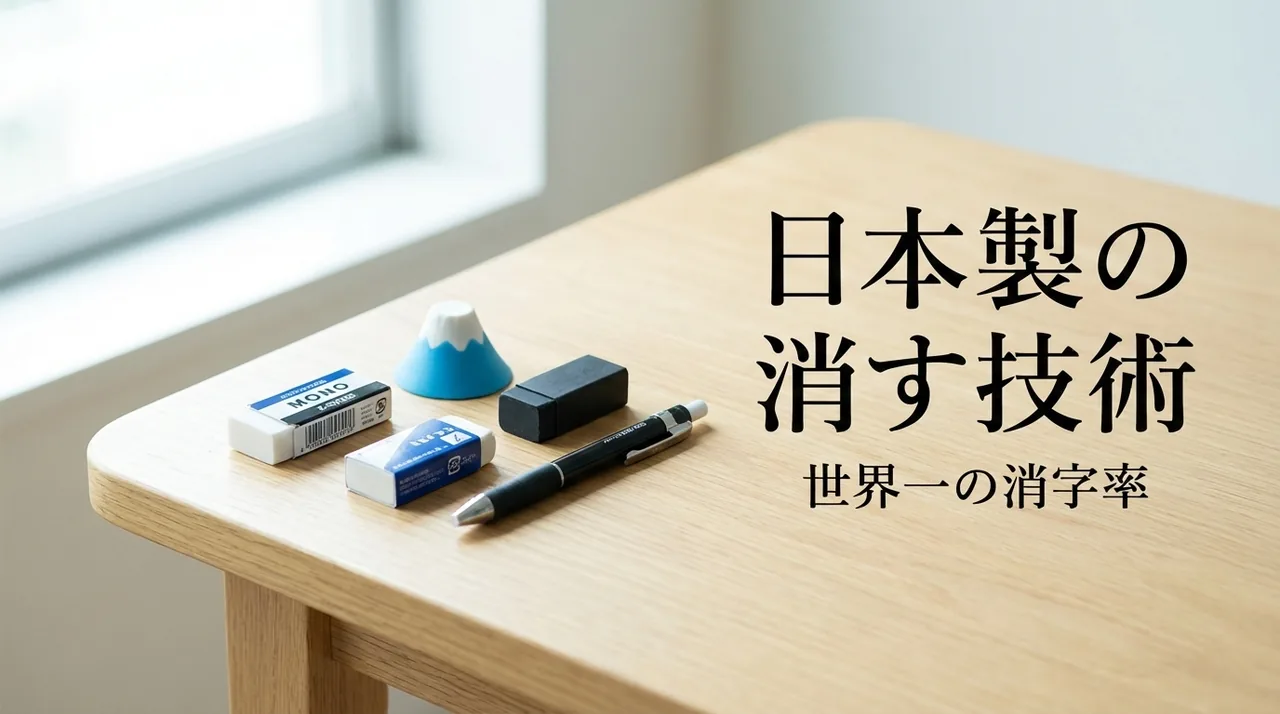 日本製消しゴムの選び方ガイド