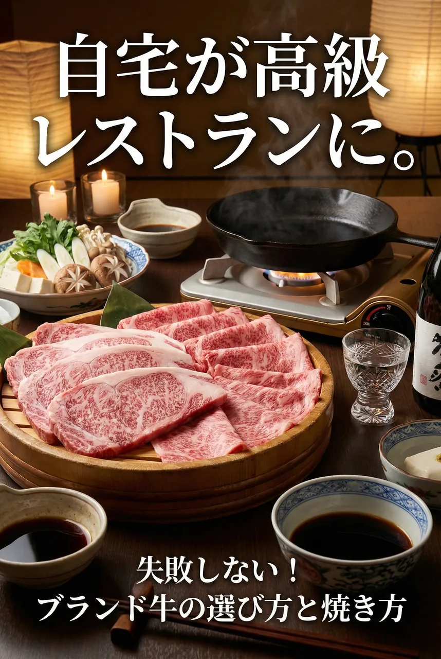高級ステーキ肉の盛り合わせ