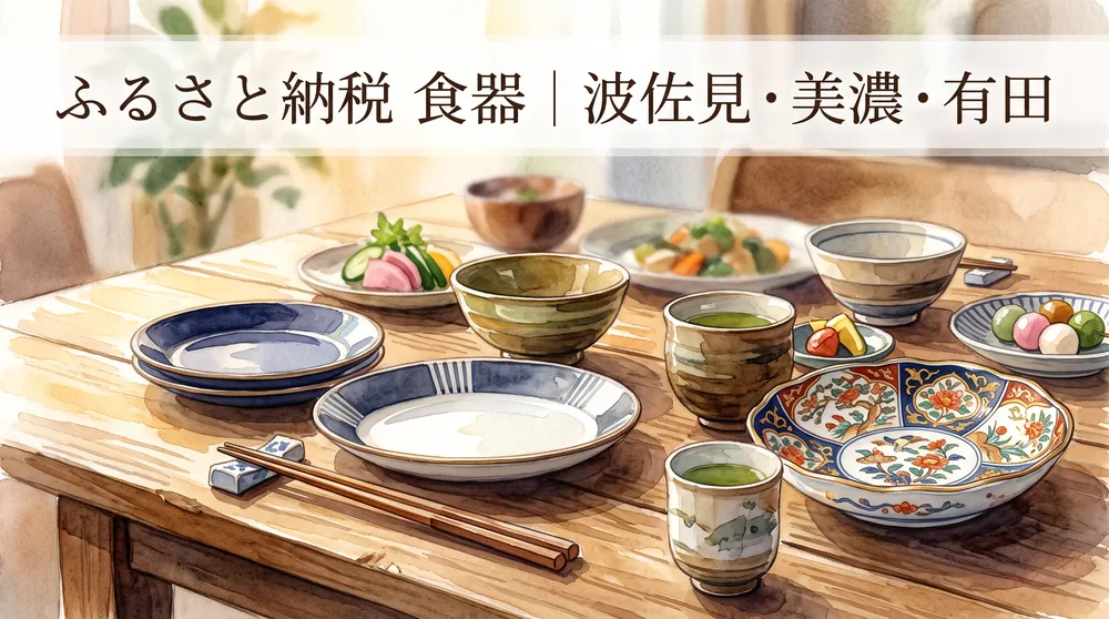 ふるさと納税の和食器返礼品ガイド