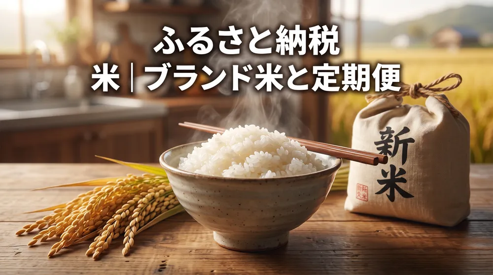 ふるさと納税のお米ガイド