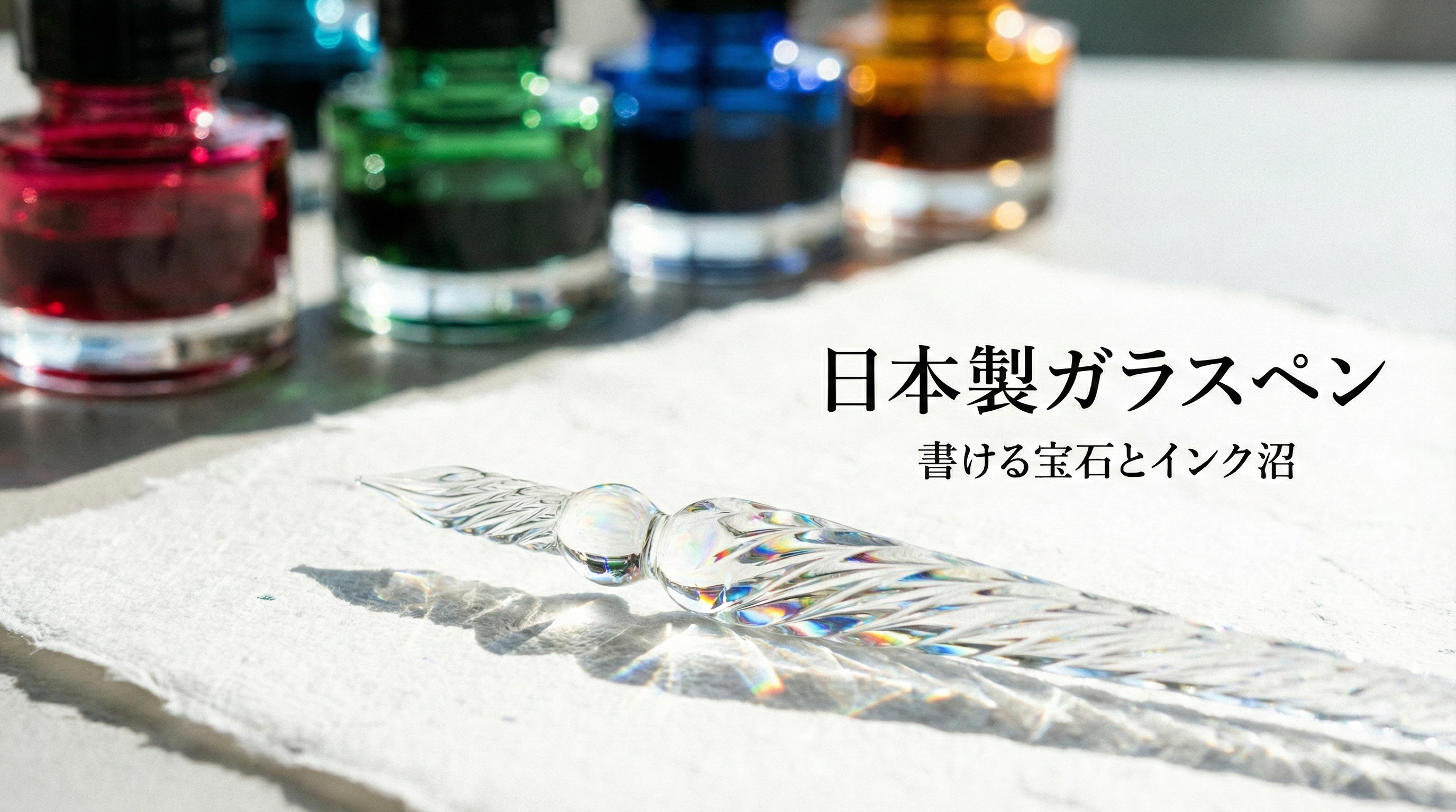 日本製ガラスペンおすすめガイド