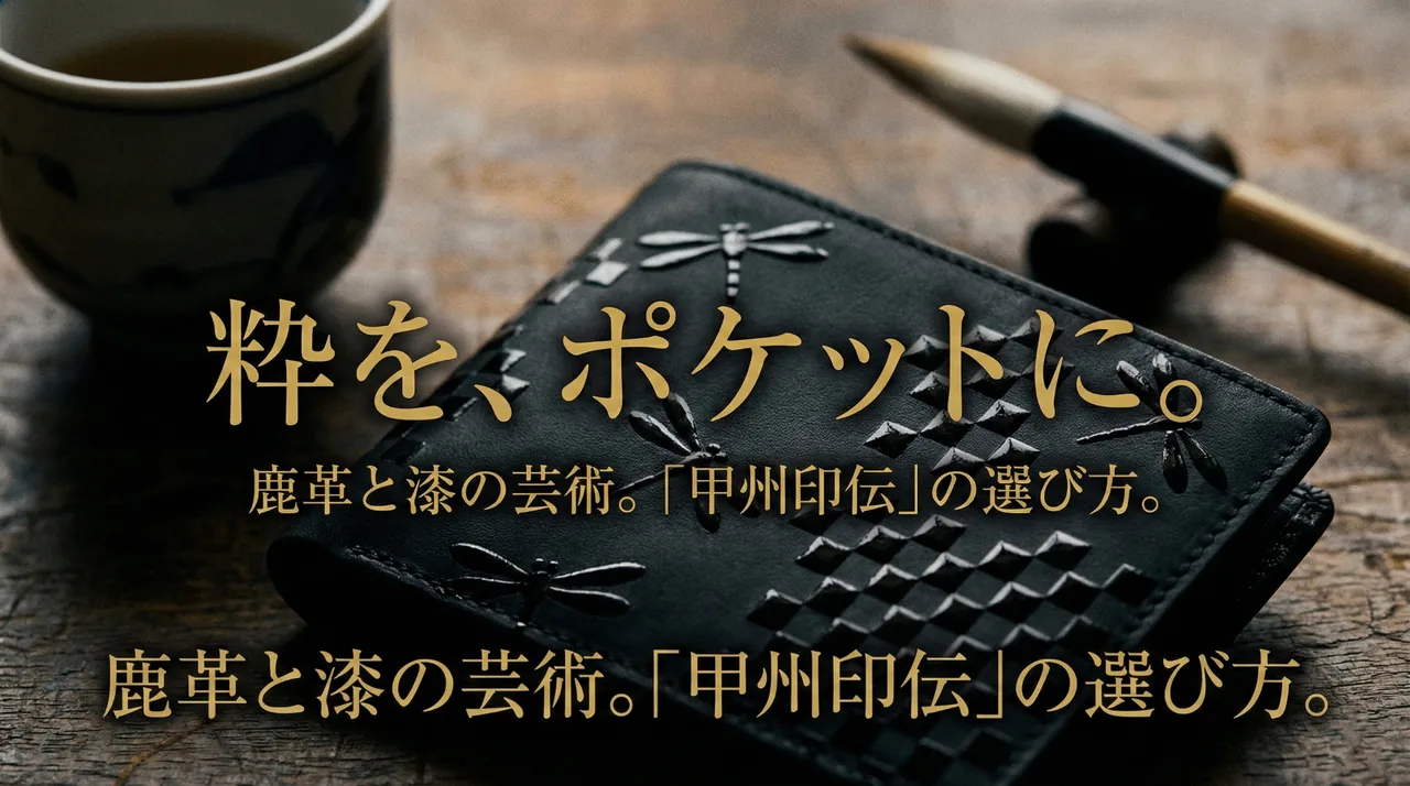 甲州印伝の小物ガイド