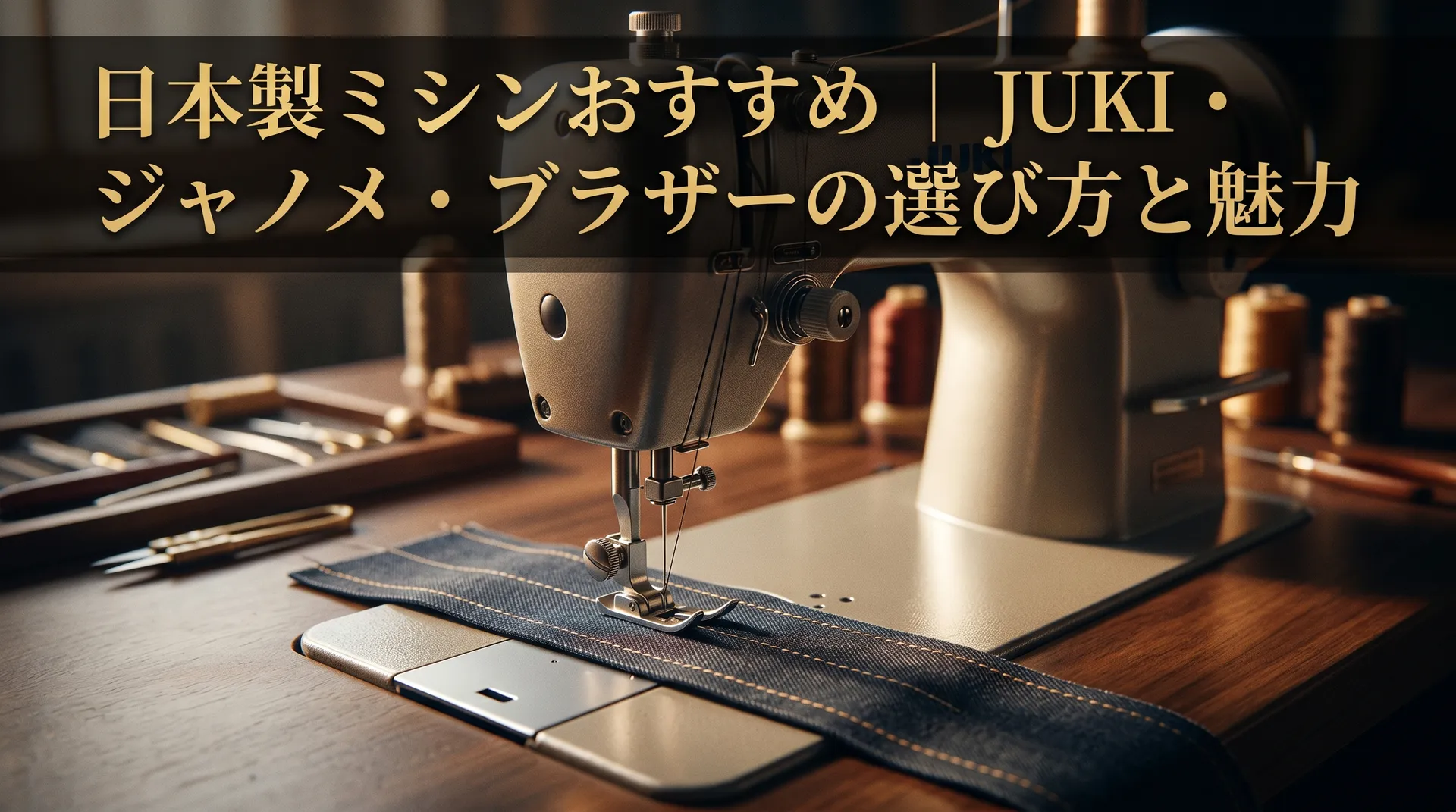日本のミシンメーカーガイド
